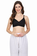 Everyday ease with this molded bra style – seamless finish, natural fit, and back bra closure for women of all sizes.