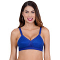 Pure cotton bra by Figure Fit with cross-back straps and back bra closure type, ideal for women looking for cotton bras in 40 size.


