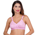 Shop women's cotton bras at Figure Fit—pure cotton comfy bra featuring cross-back straps and snug minimal bra coverage.

