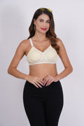 Women's cotton bras by Figure Fit, featuring soft cotton fabric, demi bra coverage, and non-padded layered cups for a comfy and supportive fit.

