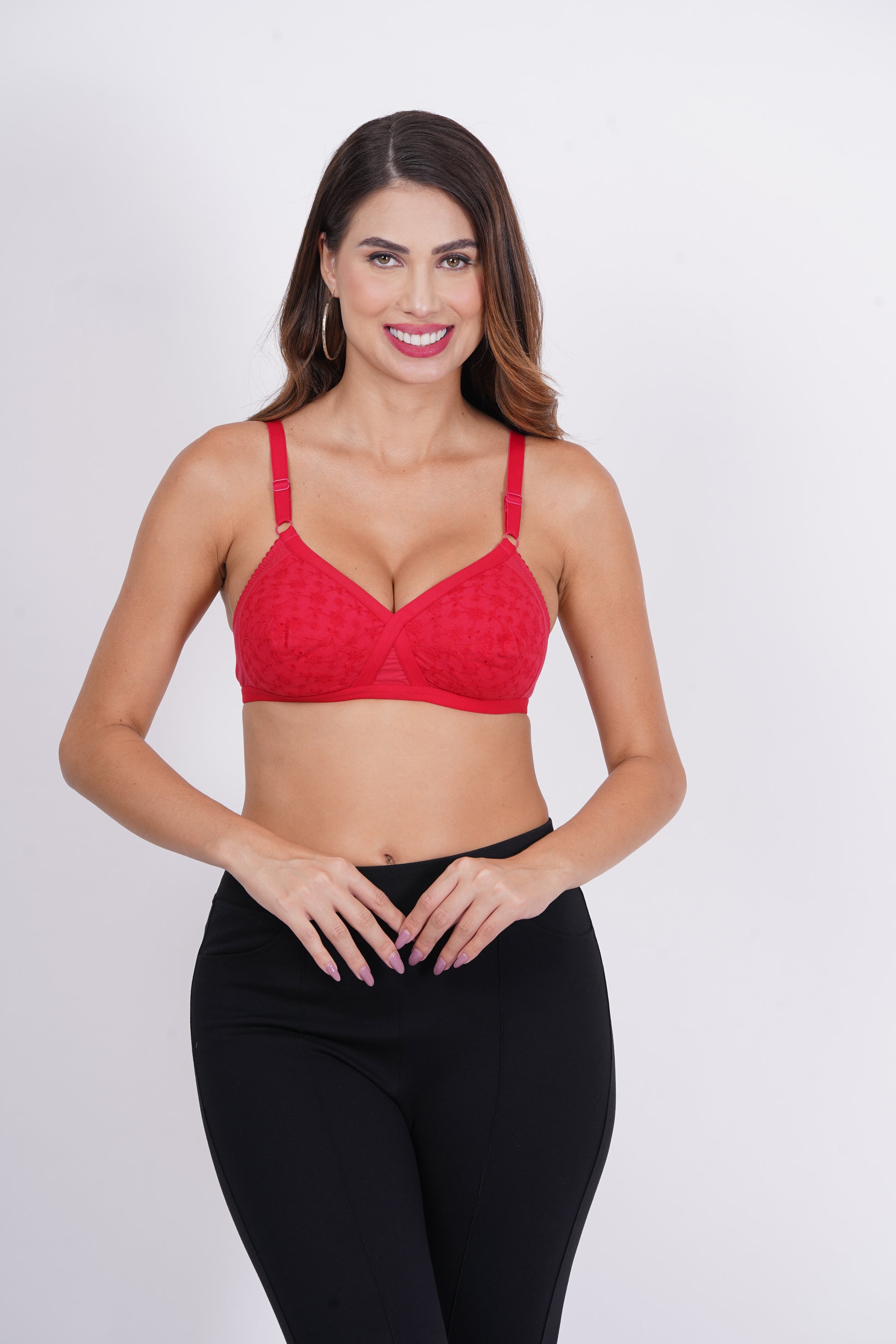 Shop Cotton bra online for women by Figure Fit, tailored in 28 size, made with soft cotton fabric, featuring minimal coverage. Buy cotton bras online.