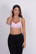 Shop this 100% cotton bra online from Figure Fit, offering minimal bra coverage and all-day comfort for women in breathable cotton fabric.