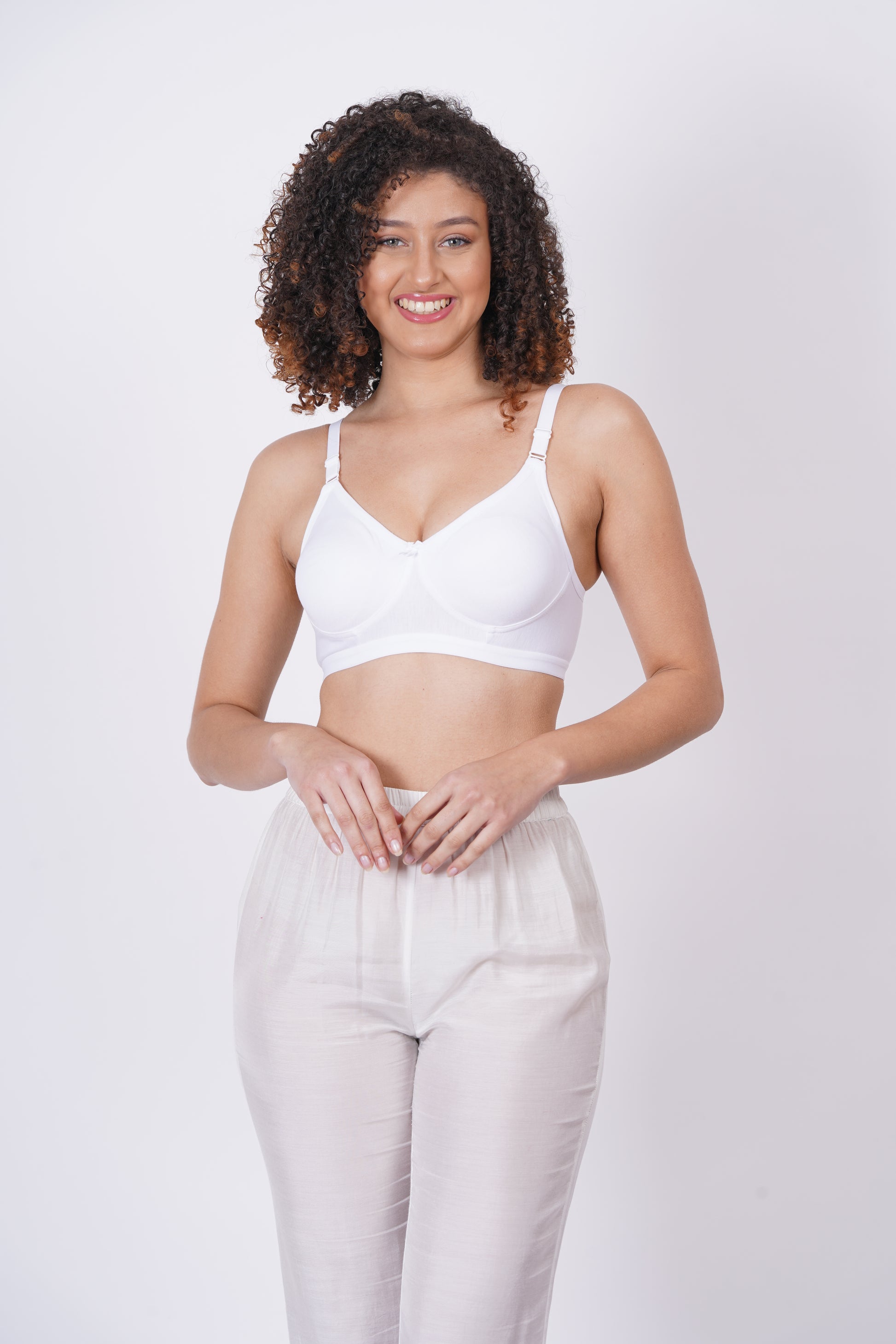 Shop 28 size bra with a seamless bra design, molded cups, and minimal coverage, ensuring a lightweight feel and a flawless finish.

