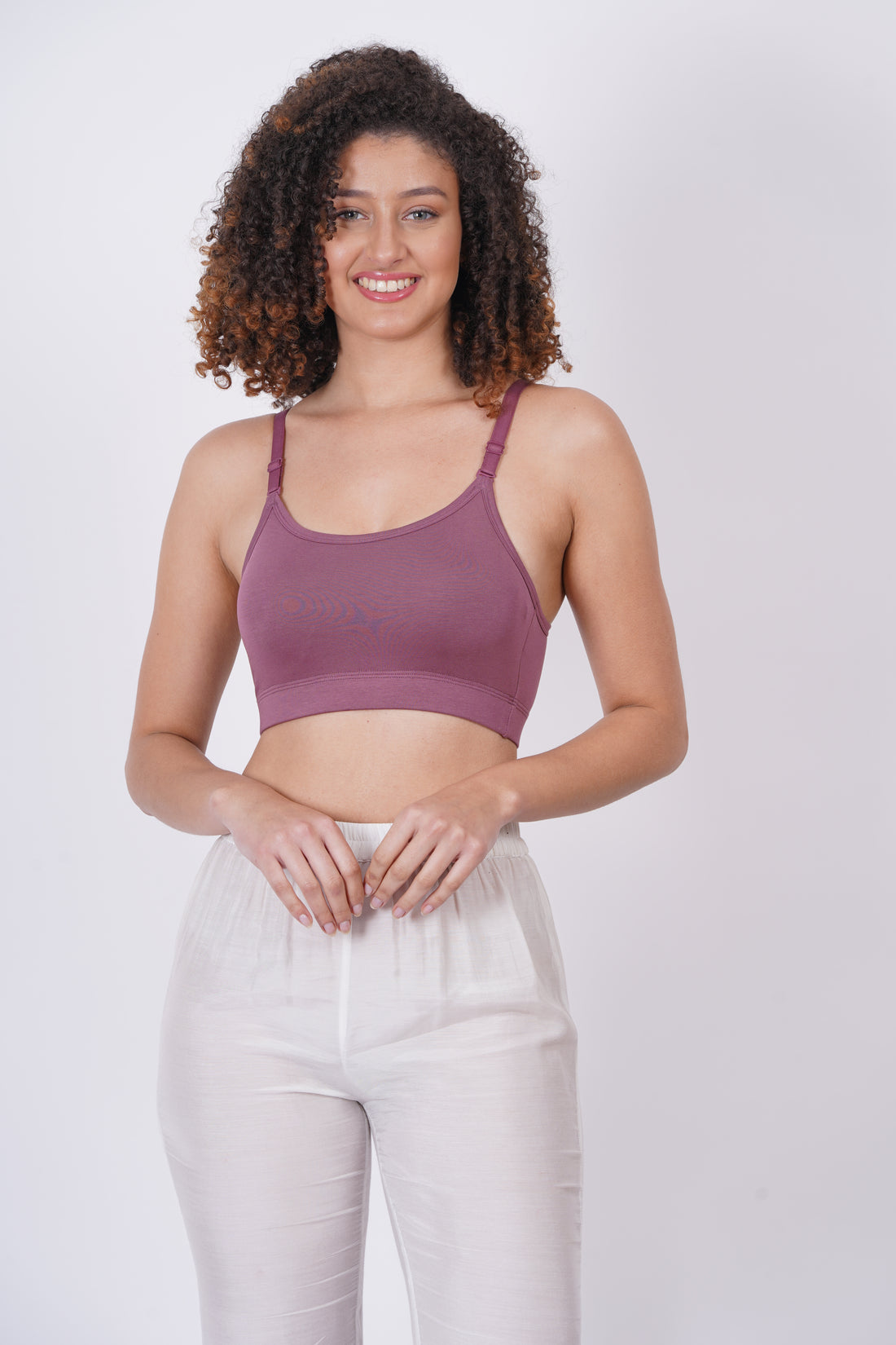 Figure Fit Bra with a seamless design for a smooth fit and comfort.
