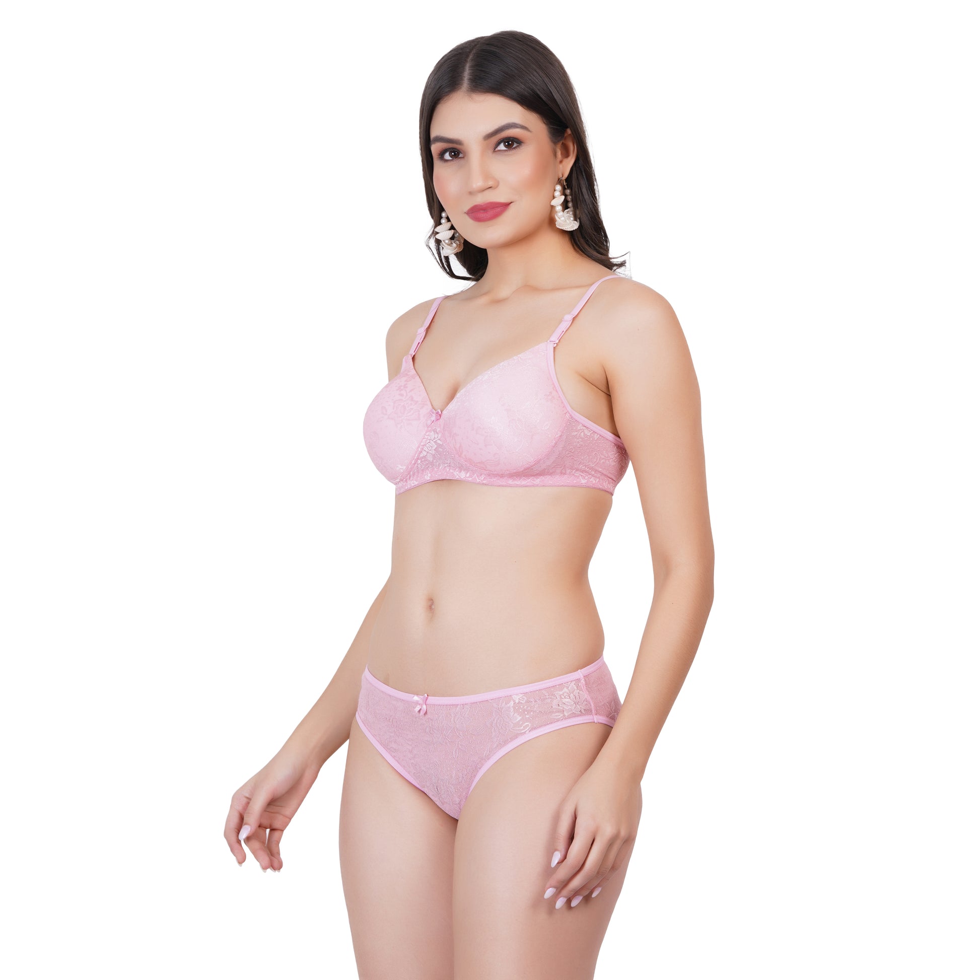 Bridal bra panty set made from breathable polyester fabric, ensuring comfort and elegance for special occasions.