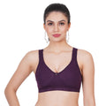 Ladies sports bra, designed with stretchable and soft material.
