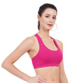 Women's sports bra in cup B size, available in 28 to 40 sizes, perfect for everyday active wear.
