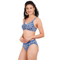 Shop a printed bra online with a floral design, paired with matching underwear for a stylish and comfortable feel.