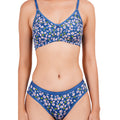 Printed bra with floral design, offering a perfect fit and stylish appeal for everyday wear.
