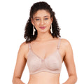 Affordable and chic – figure fit lingerie brings you the best seamless bra under Rs 500 with demi coverage and a printed molded style.

