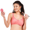 For a stylish day, try this printed mold bra – figure fit lingerie with seamless finish, natural fit, and molded cups in 32 B bra size.

