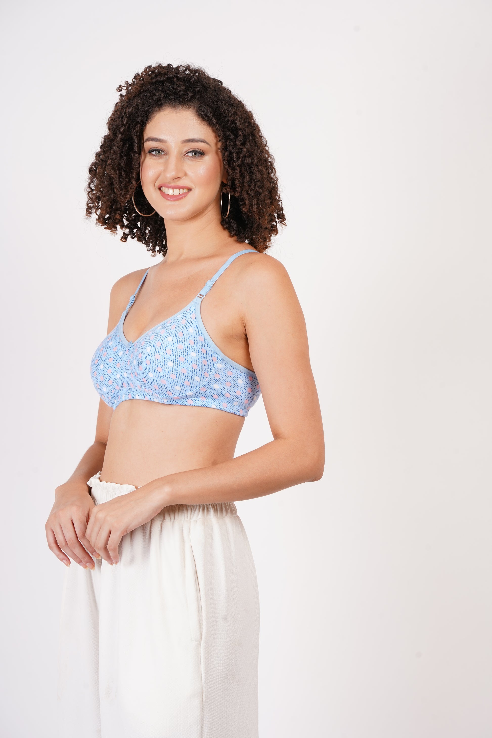 A 38 size bra with a mold cup design. Shop fig bras online for the perfect balance of style and support.