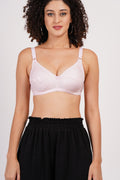 A cotton comfy bra designed for everyday use, offering light padding, wire-free support, and breathability.