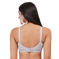 Sexy Bra from Fig Lingerie in Gray, featuring a minimal coverage design, underwire support, and delicate lace for a flattering silhouette.

