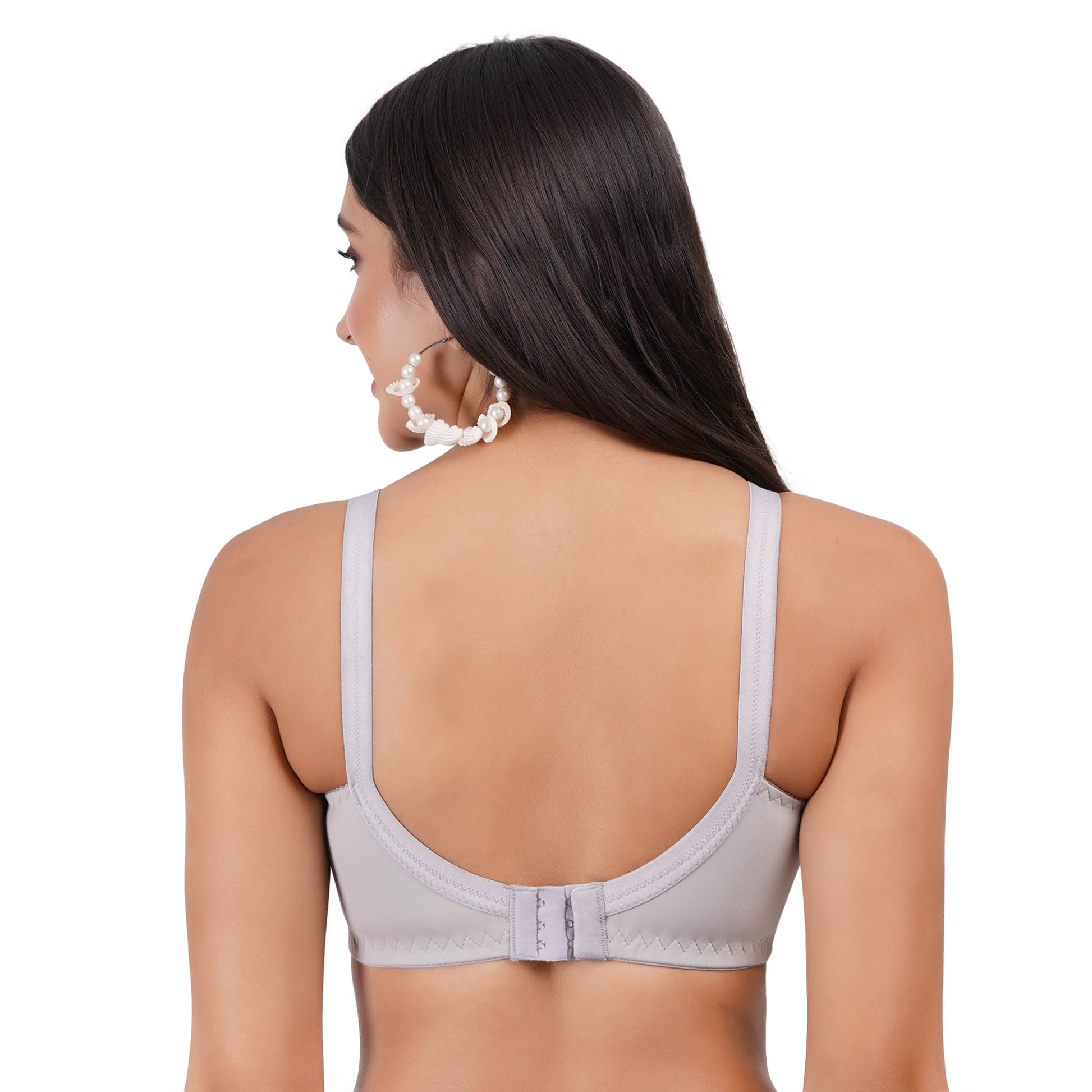 Sexy Bra from Fig Lingerie in Gray, featuring a minimal coverage design, underwire support, and delicate lace for a flattering silhouette.

