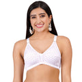 100% cotton bras for women from Figure Fit, crafted with soft cotton fabric and snug fit in 28 size bra.
