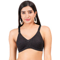 Minimal bra coverage and snug fit in this Figure Fit pure cotton bra, ideal for women’s everyday comfort.
