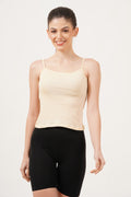 Camisoles for girls, made with soft, breathable fabric, ensuring irritation-free wear.
