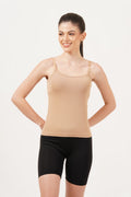 Basic camisoles with seamless stitching, providing a flattering and smooth finish.
