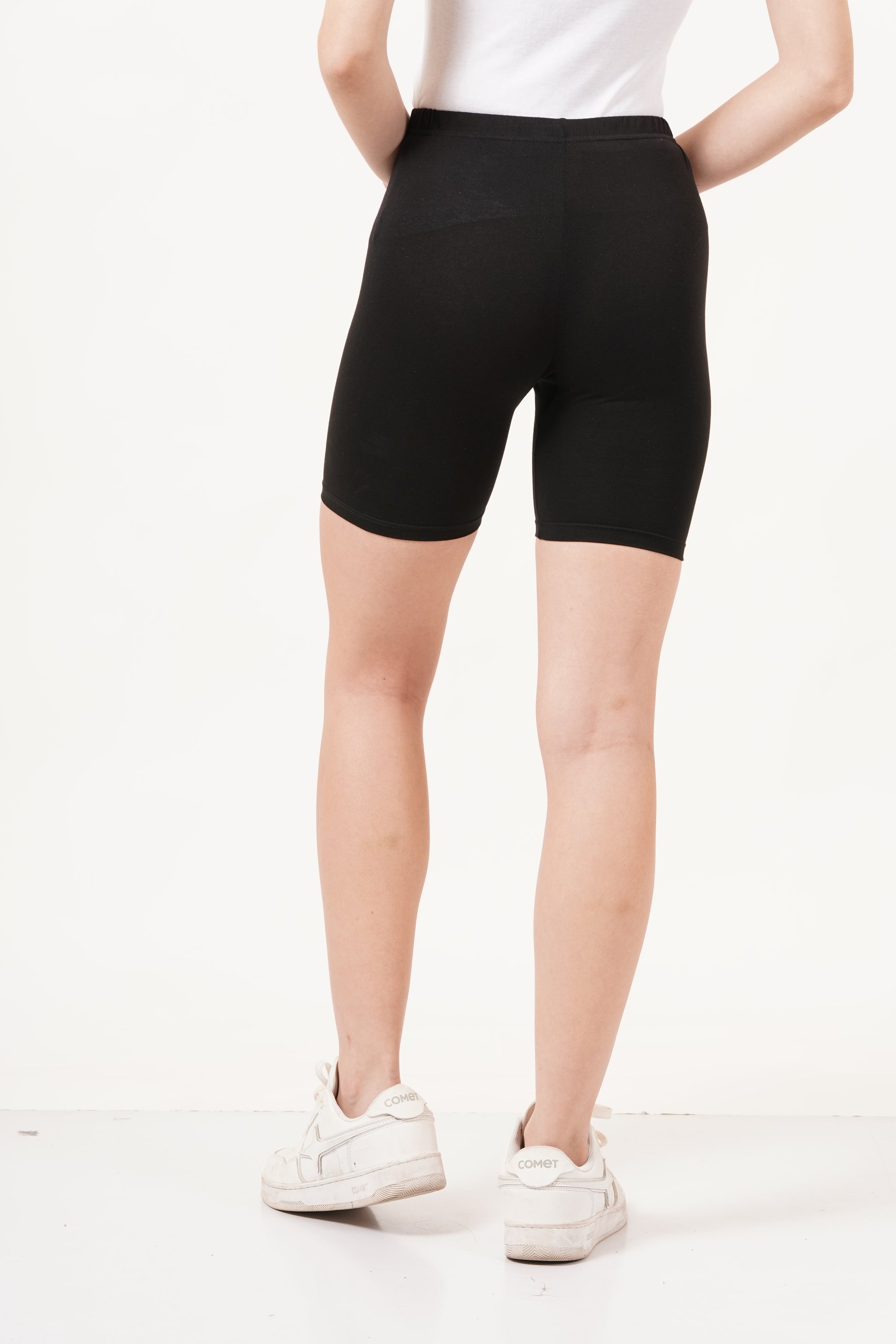 Ladies bicycle shorts for workout offers  a secure fit to prevent comfort during cycling.
