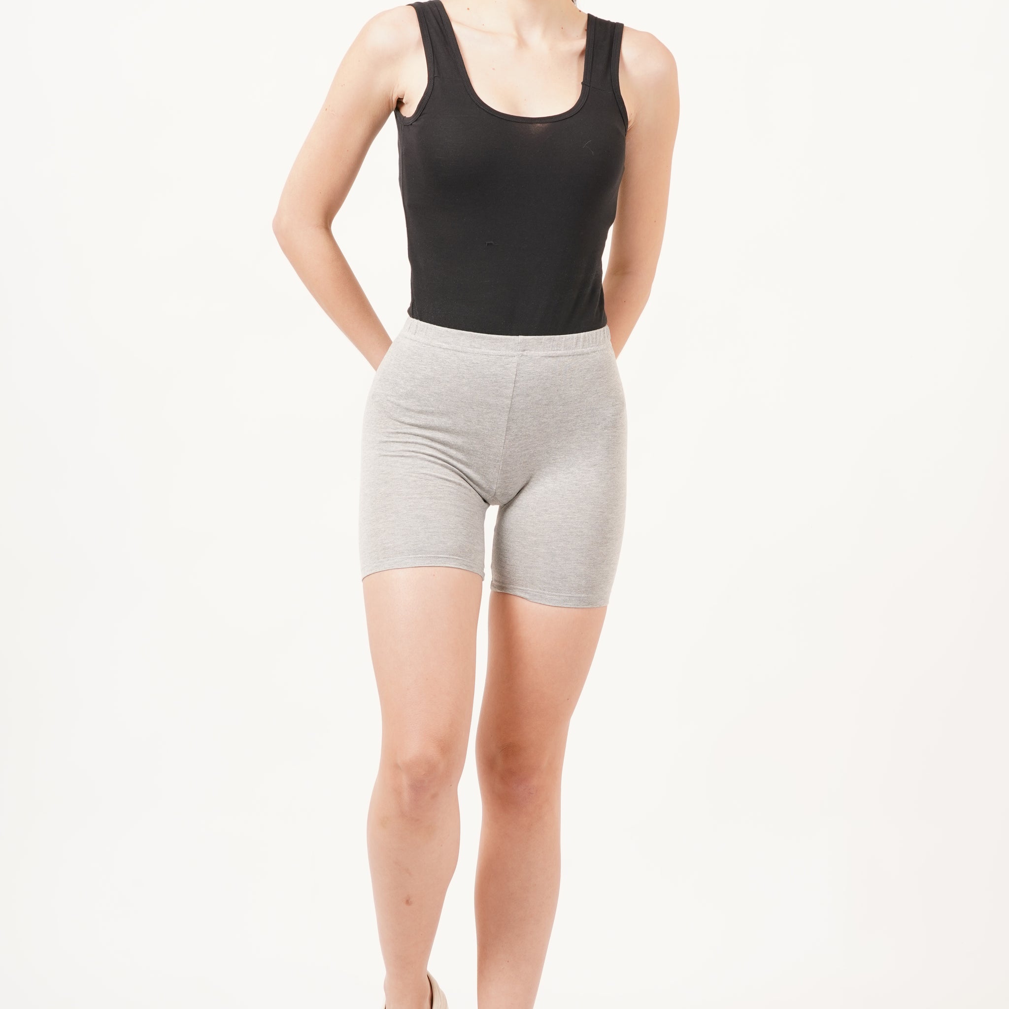 High-quality cycling shorts for girls crafted from breathable polyester fabric for ultimate comfort.

