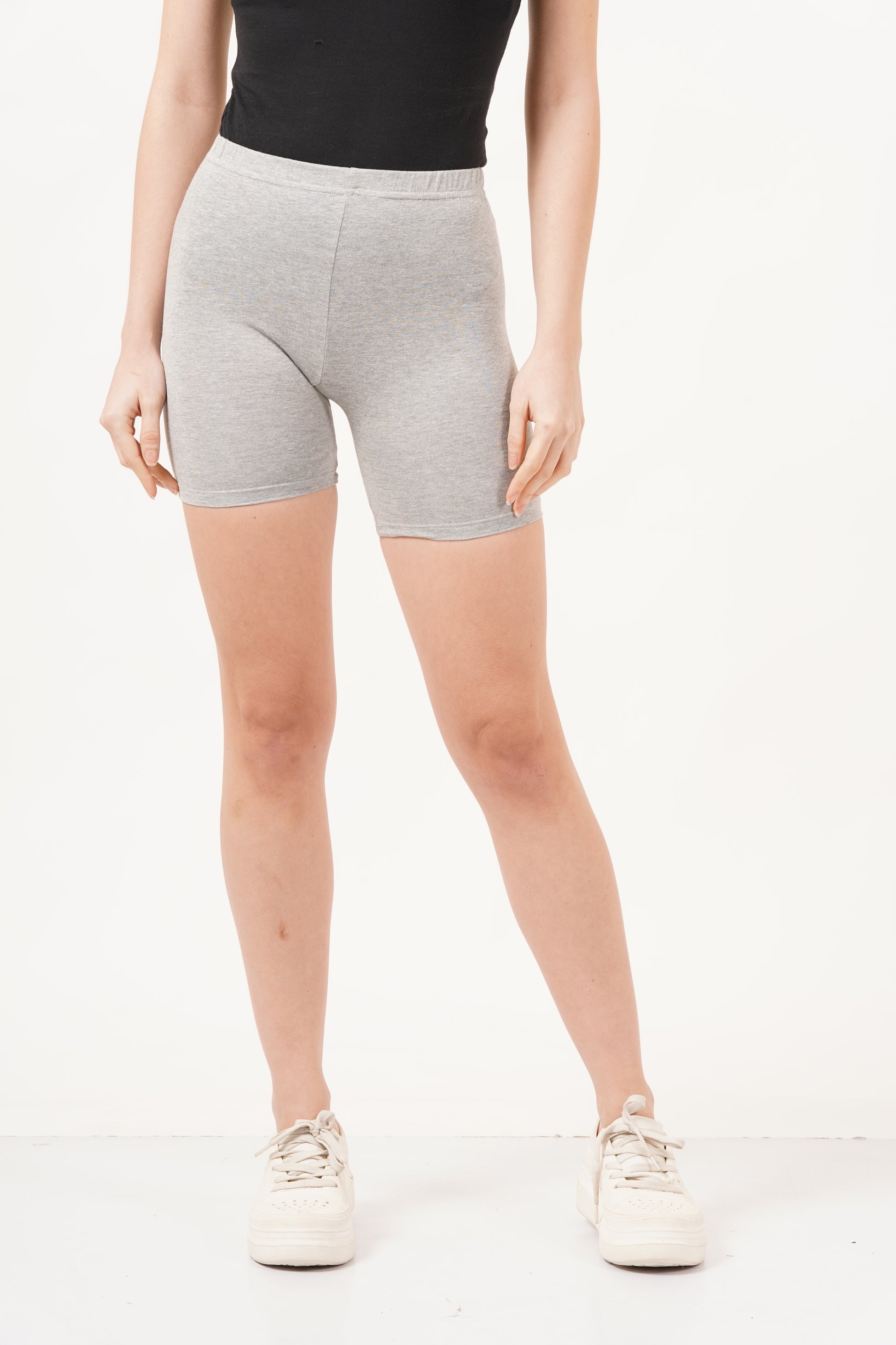 Lycra shorts for cycling with seamless construction to prevent chafing during long rides.
