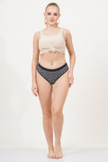 Buy Fig lingerie panty pack of 3 – soft synthetic fabric with a seamless design for all-day comfort.