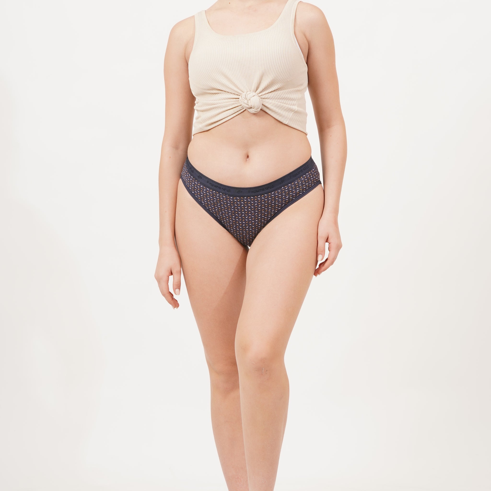 Fig lingerie panty pack of 3 – soft nylon fabric with a seamless design for everyday comfort.
