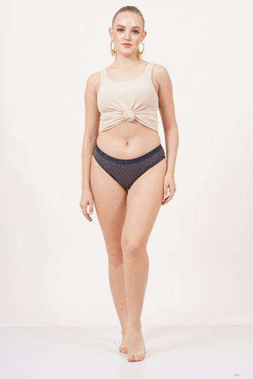 Fig lingerie panty pack of 3 – soft nylon fabric with a seamless design for everyday comfort.