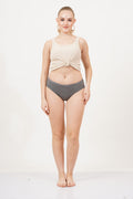 Shop panty under Rs 500, offering a body-hugging fit with a stretchable and skin-friendly fabric.

