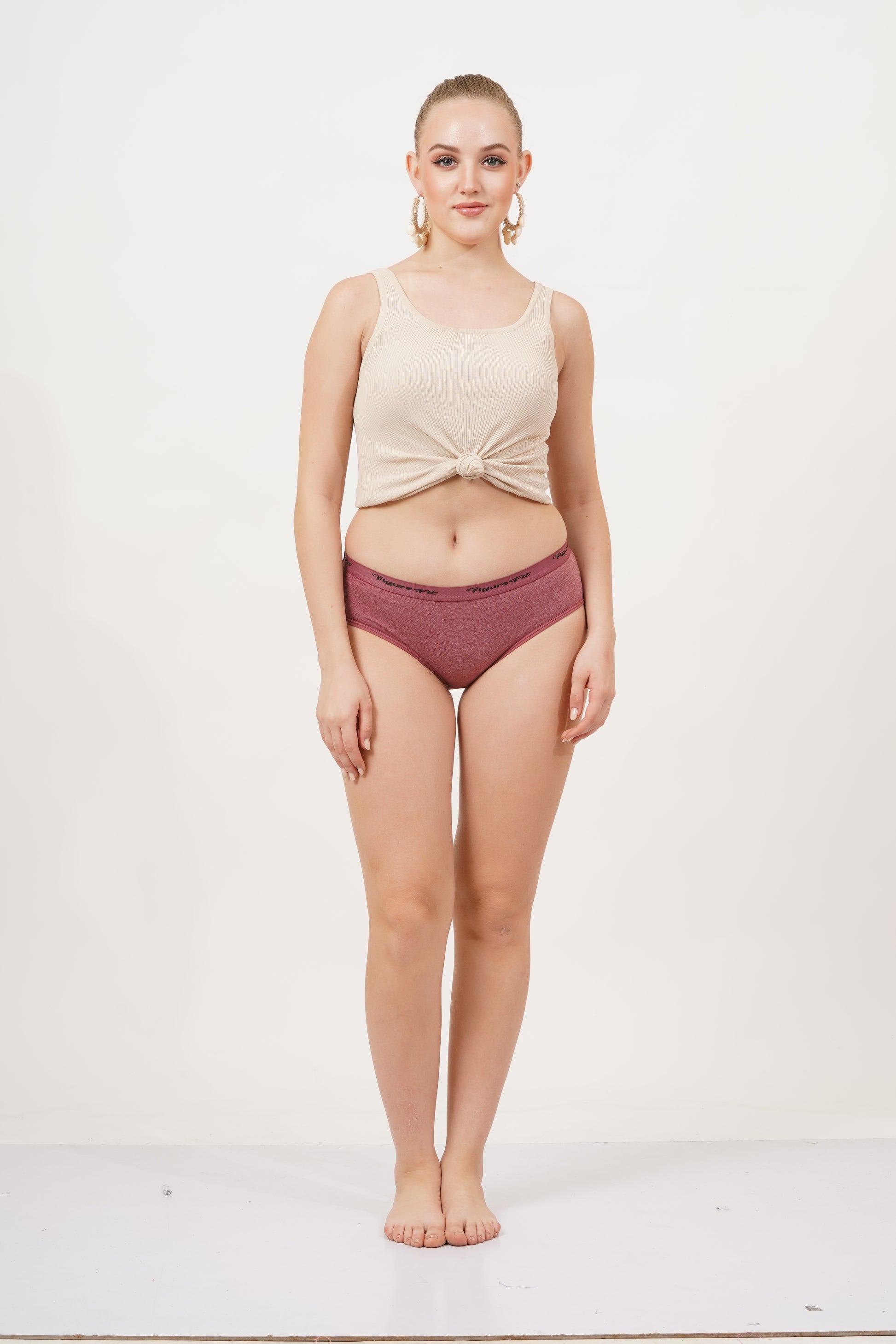 Bridal undergarments set crafted for a seamless look, featuring soft fabric.
