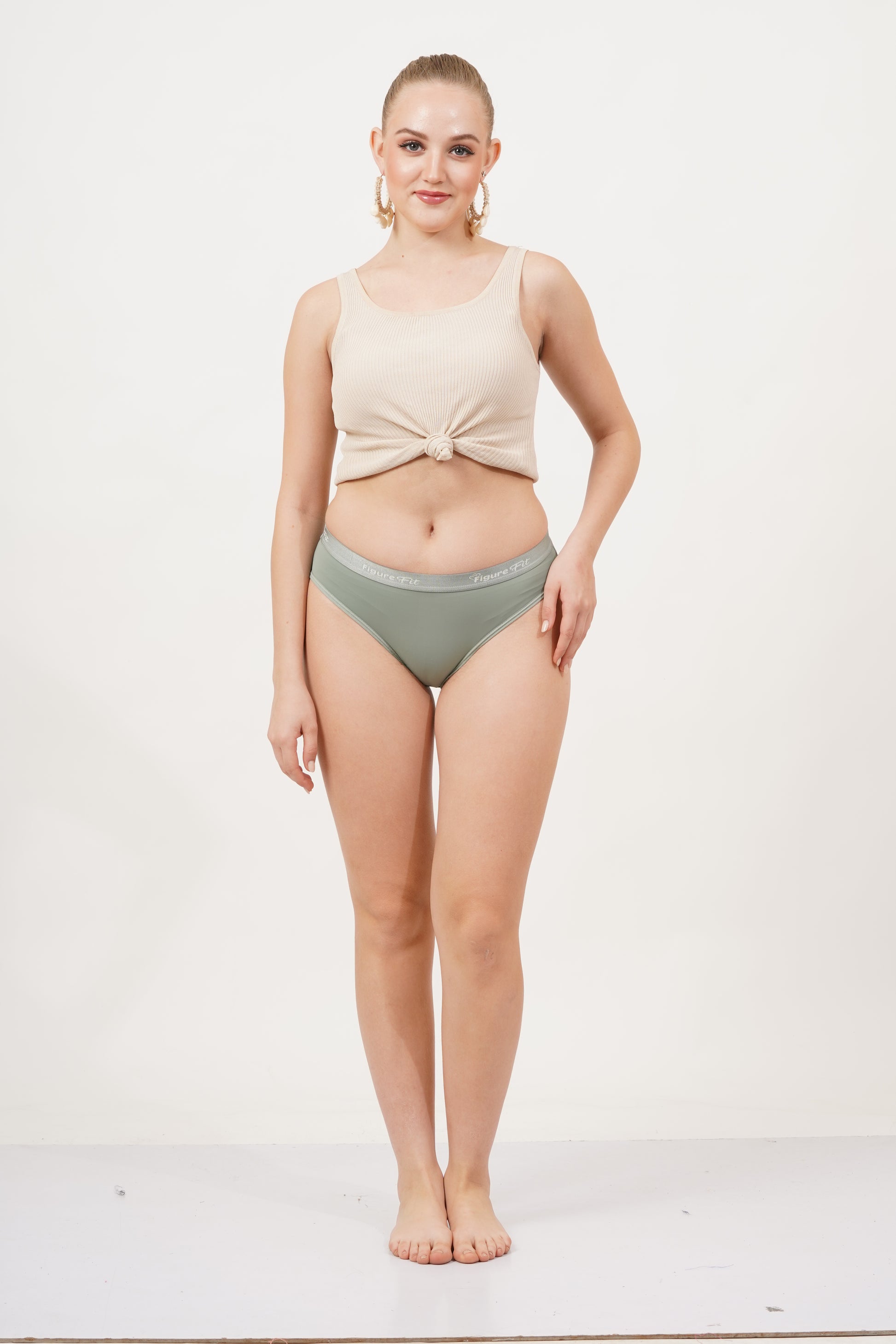 Breathable and stylish panty pack of 3 – the ultimate comfort in fig underwear.