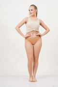Shop Stylish fig panty pack of 3, designed with a mid-waist fit for enhanced comfort and support.
