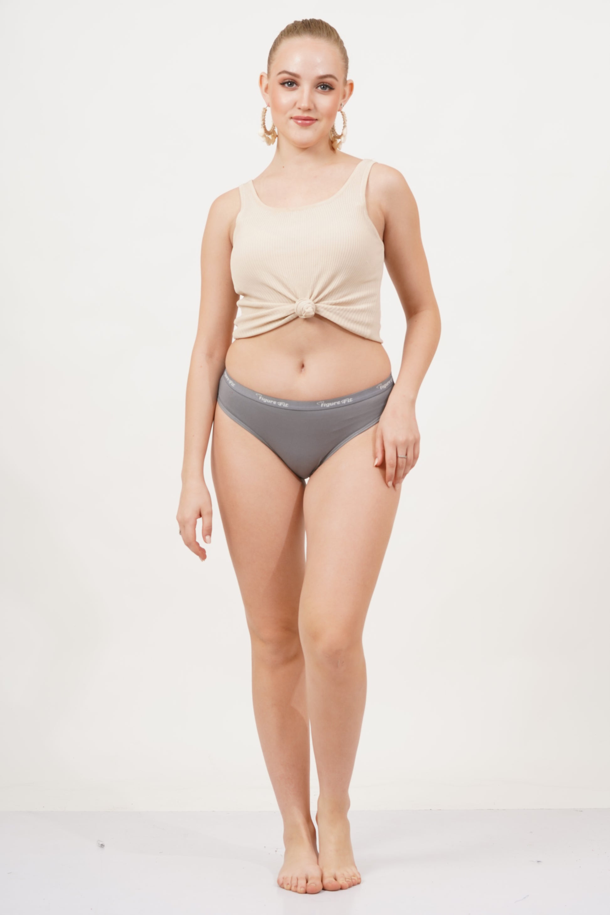 Buy Grey undergarments for women, designed with breathable and lightweight fabric.
