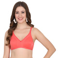 Minimal bra coverage with a seamless lingerie design and adjustable bra straps. 

