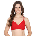 Women bra with a best seamless bra design, removable padding, and an adjustable strap for a flexible, comfortable fit under any outfit.
