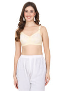 Lightweight net bra with lace – Cup B bra for effortless glam.