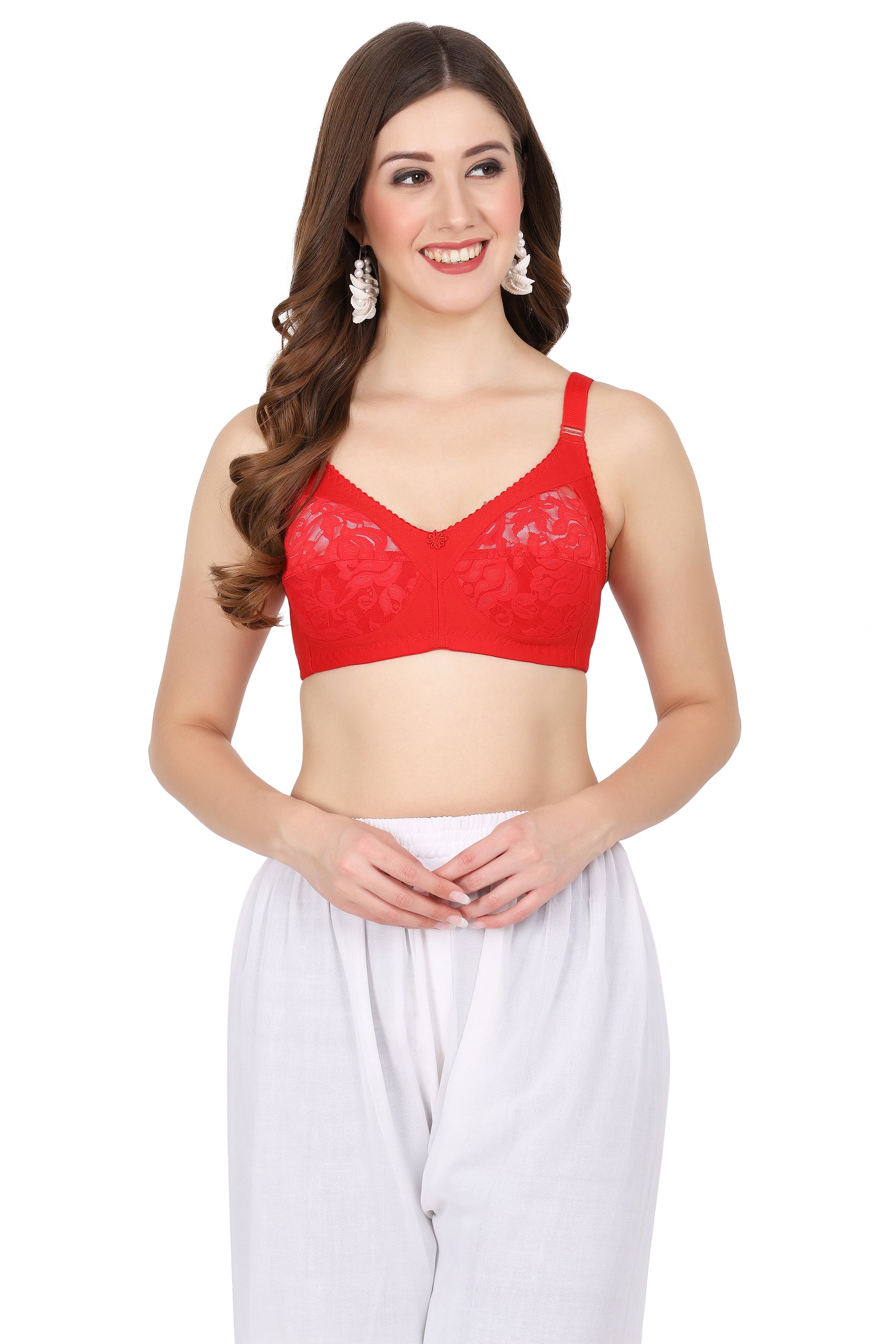 Net and lace sexy bra – fig bra for women with budget-friendly elegance.