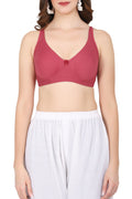 Buy lingerie online with this fit mold best seamless bra, featuring seamless molded cups and adjustable straps.