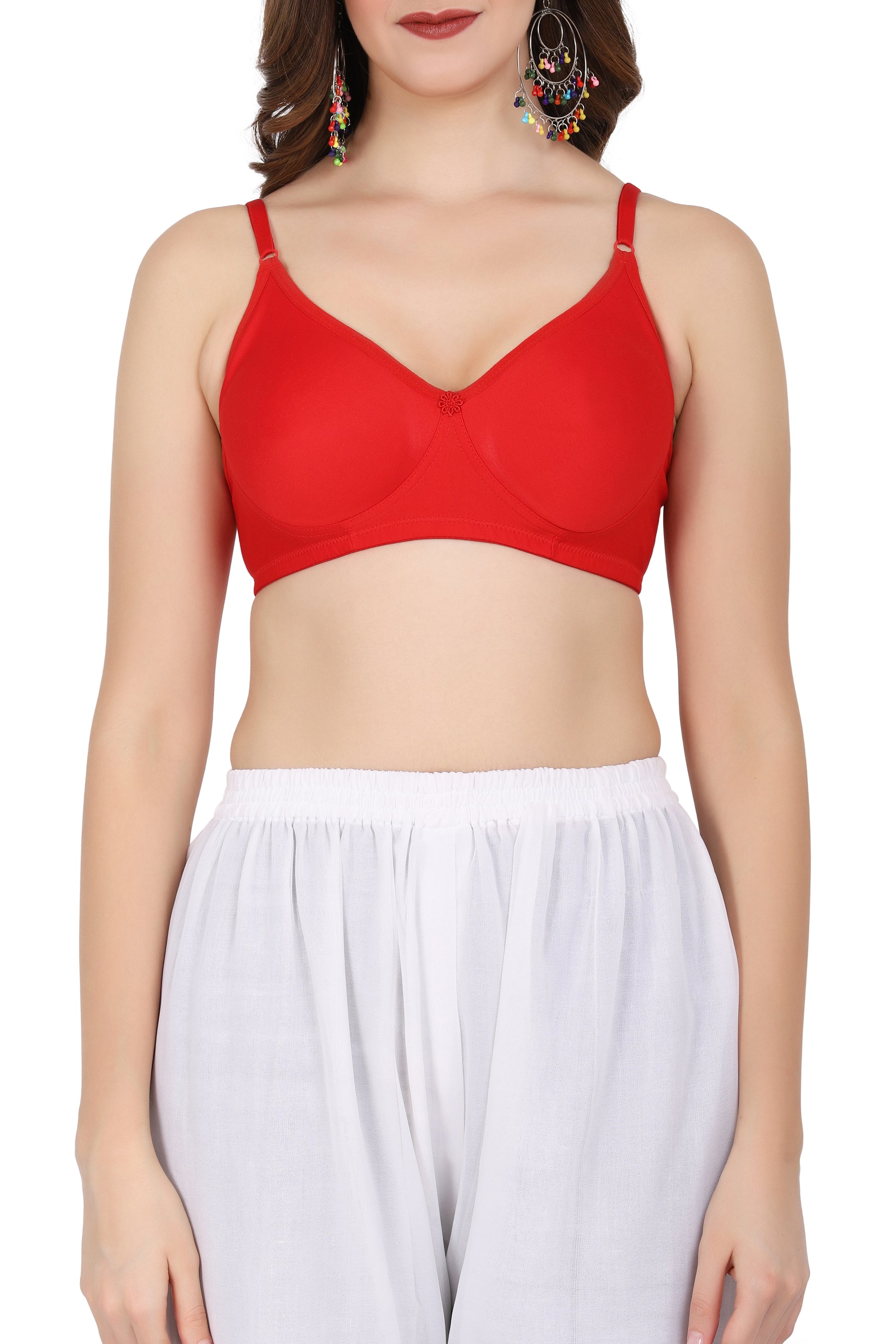 Figure Fit lingerie with molded cups and seamless bra design – an ideal bra for women who love minimal coverage and comfort.


