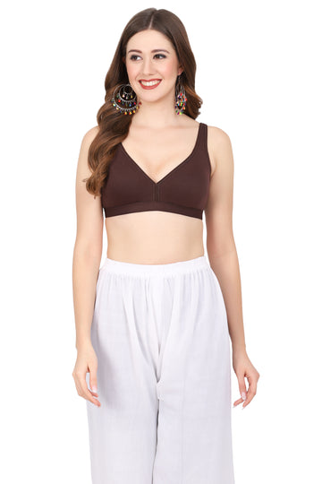 For a comfortable day, choose this best seamless bra – pull-on closure, minimal coverage, and natural fit in 34 bra size.