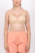 Your everyday bra style, upgraded – seamless bra with molded cups for a perfect natural fit, available in 38 B bra size.


