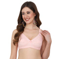 100% cotton bras from Figure Fit, perfect for daily wear with non-padded cups and a snug fit in 28 size bra.

