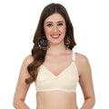 Figure Fit bra made from 100% pure cotton fabric with back bra closure type for women all-day comfort.

