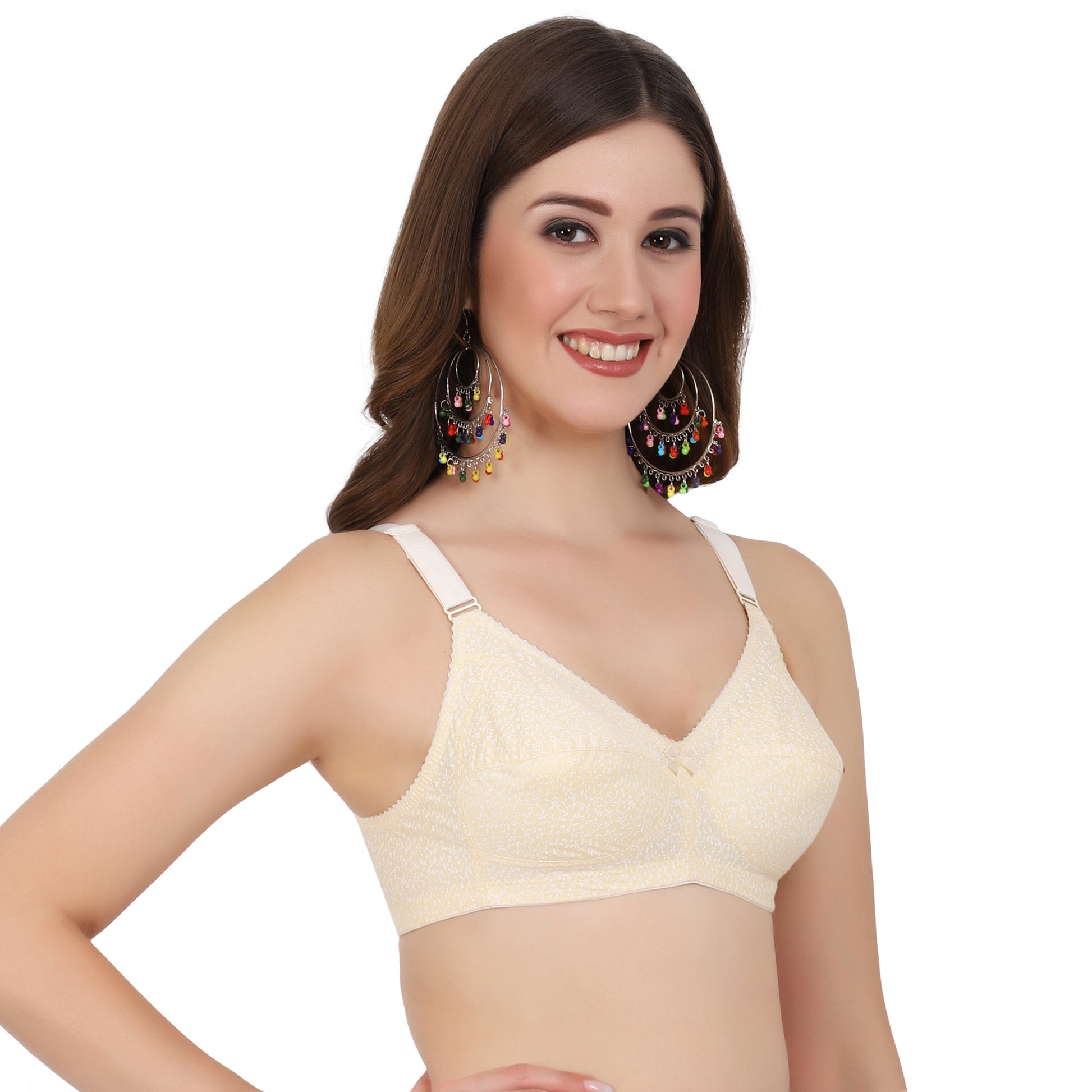Shop cotton bra online at Figure Fit—non-padded, breathable pure cotton bra for everyday wear.
