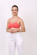 Figure Fit Rani lingerie demi bra with smooth seamless design – Fig bra for women in 34 bra size.


