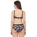 Printed bra with floral prints, perfect for honeymoon wear. Buy lingerie online for a stylish and comfortable fit.