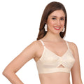Cotton bra for daily use, designed for softness and maximum comfort throughout the day.
