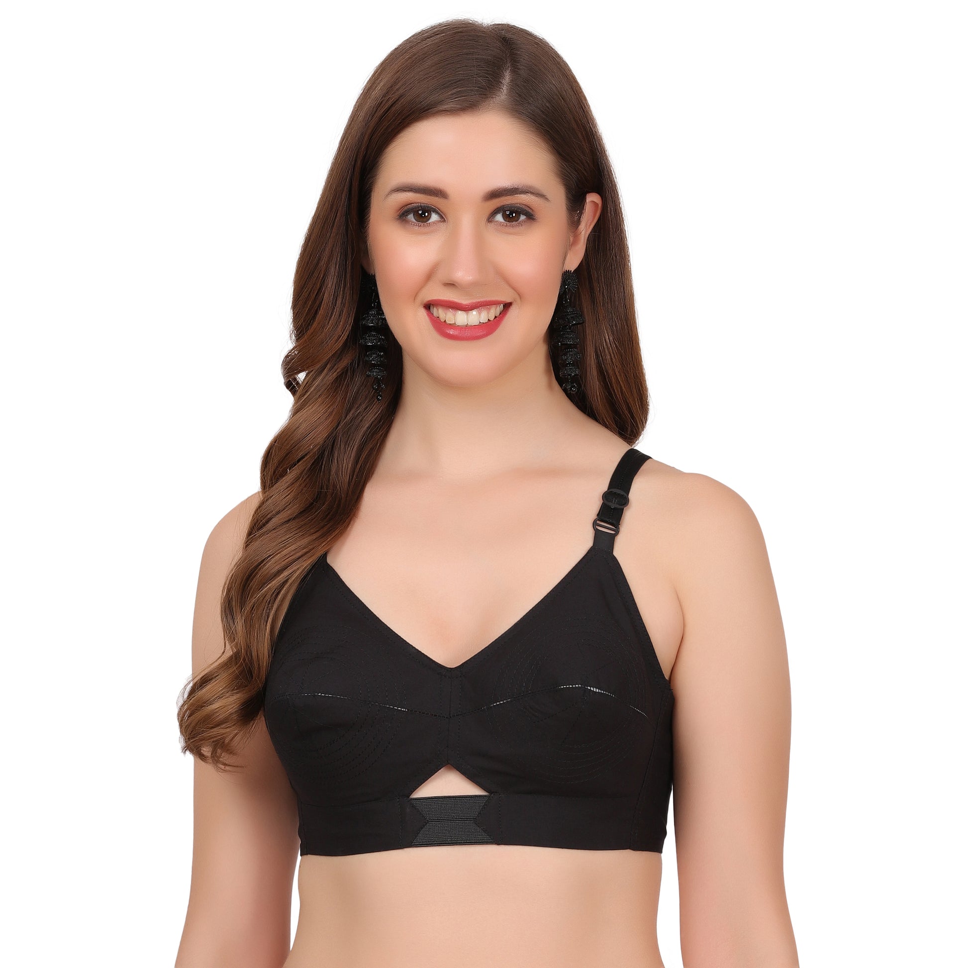 Cotton bra online with a lightweight feel and a comfy fit, suitable for all body types.
