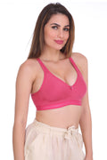 Step out in confidence with this padded bra for women – seamless design, pull-on closure type, and perfect for your everyday bra style.

